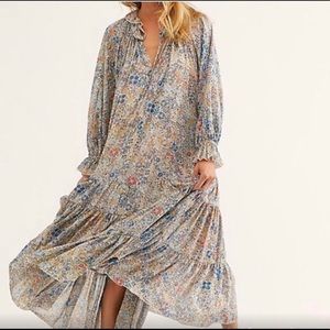Free People Feeling Groovy Maxi Dress Ivor…